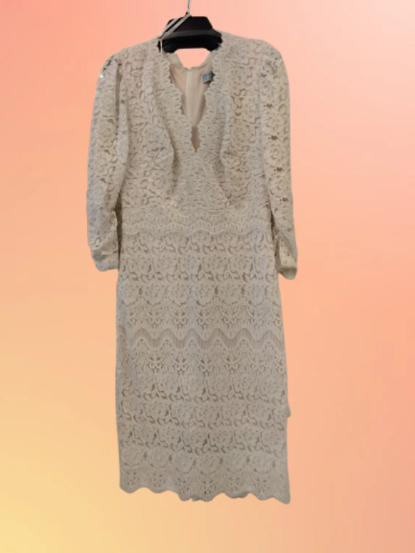 Light beige lace dress
