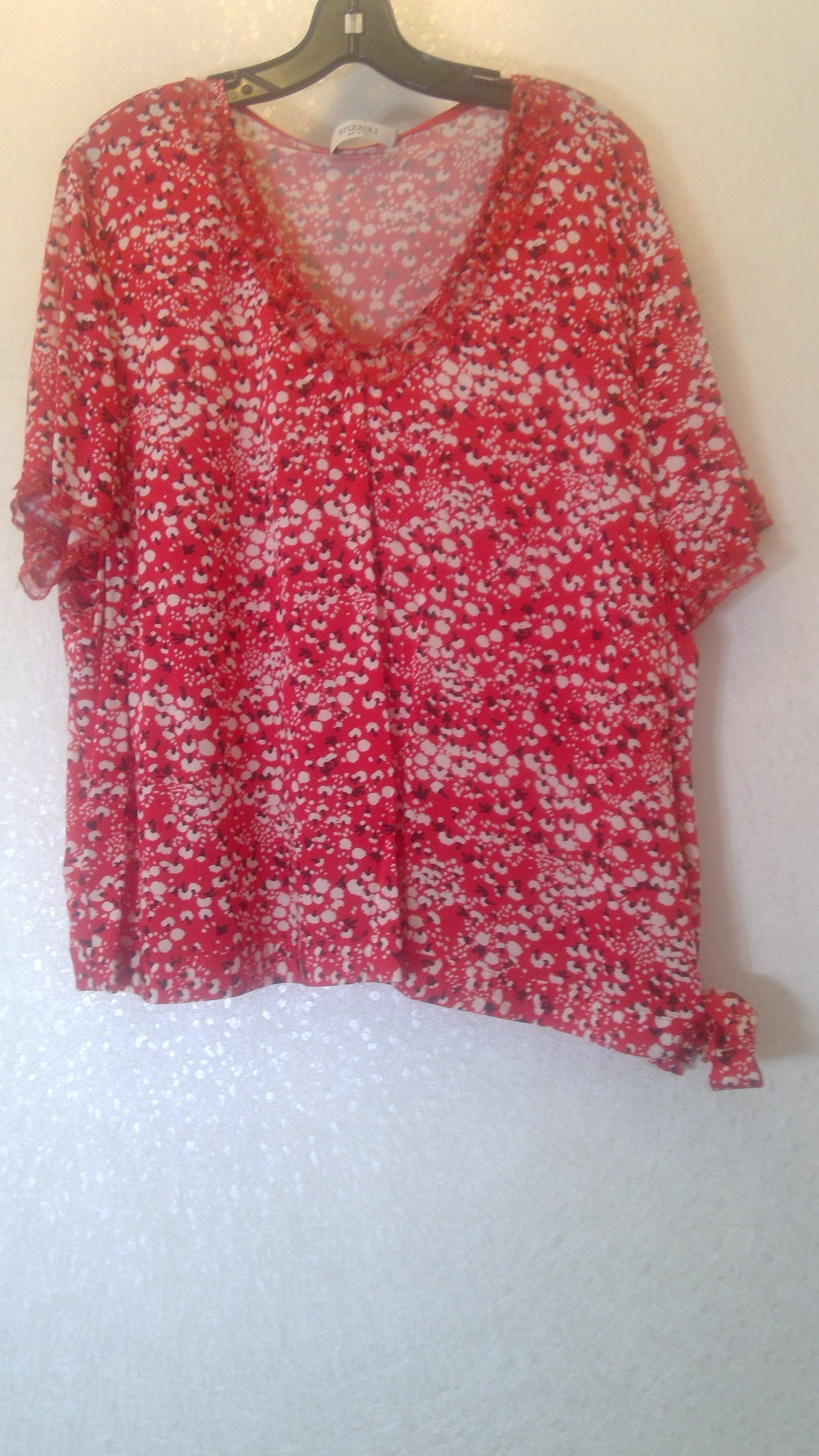 Short sleeve blouse from Italy