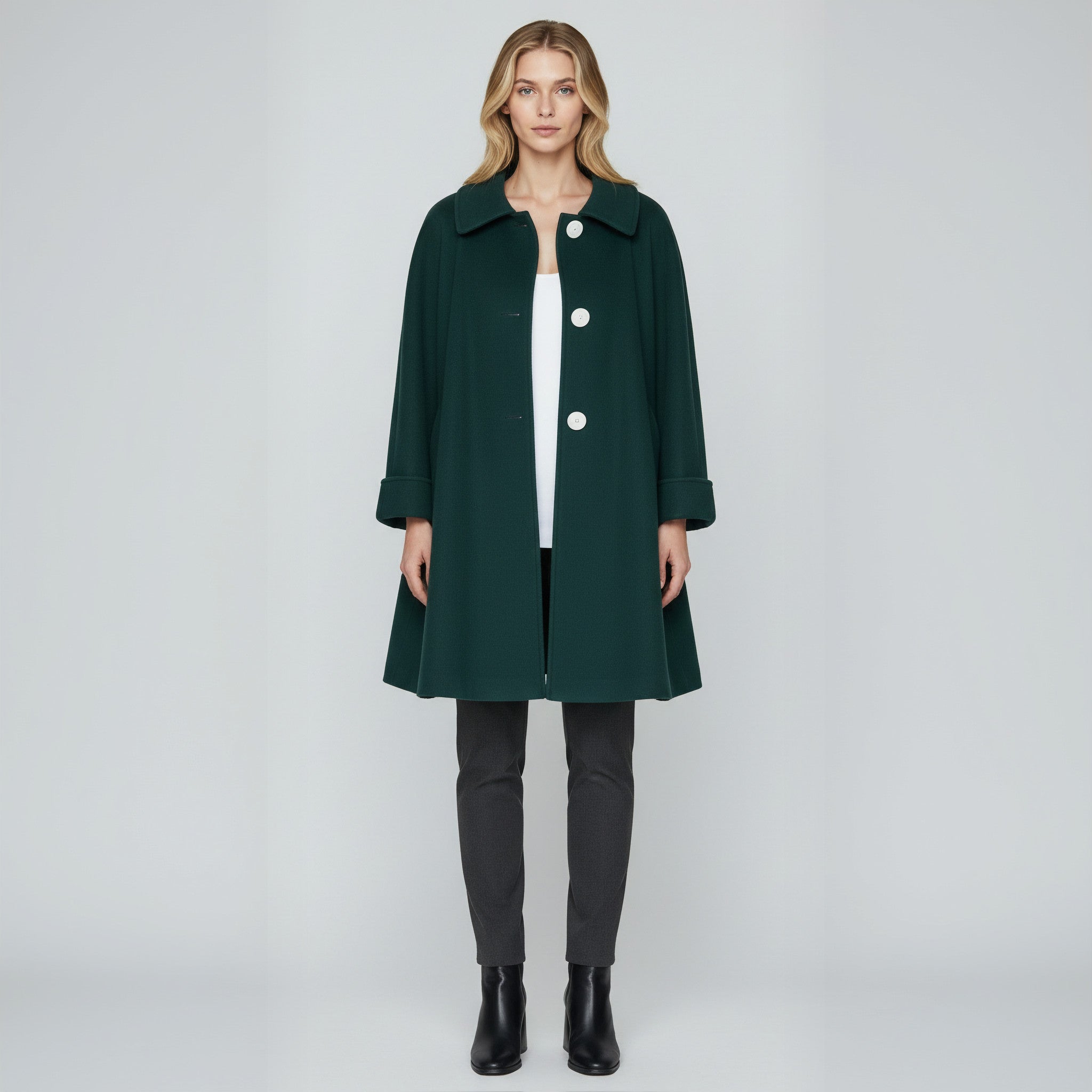 Green coat