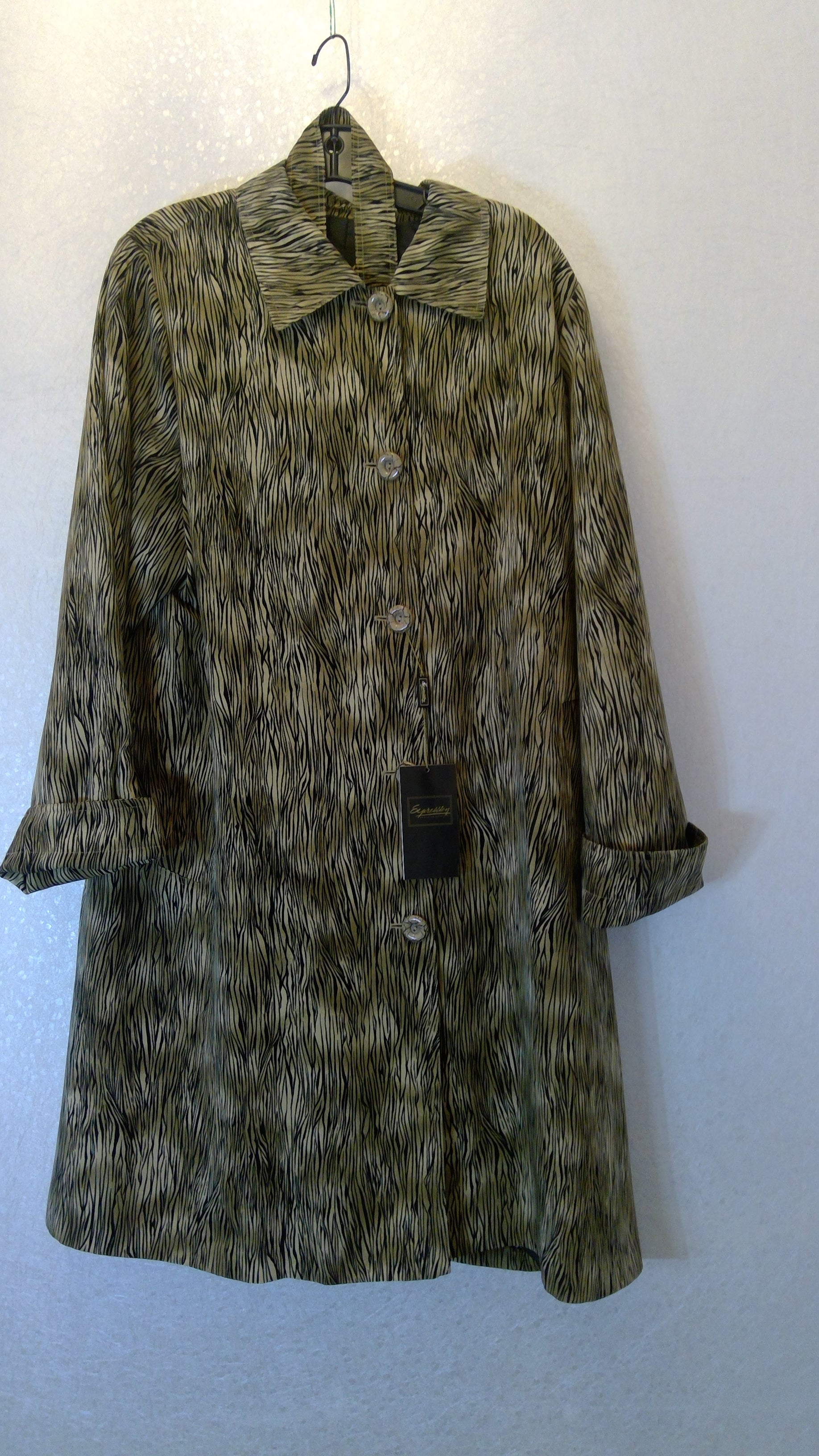 Green camouflage jacket