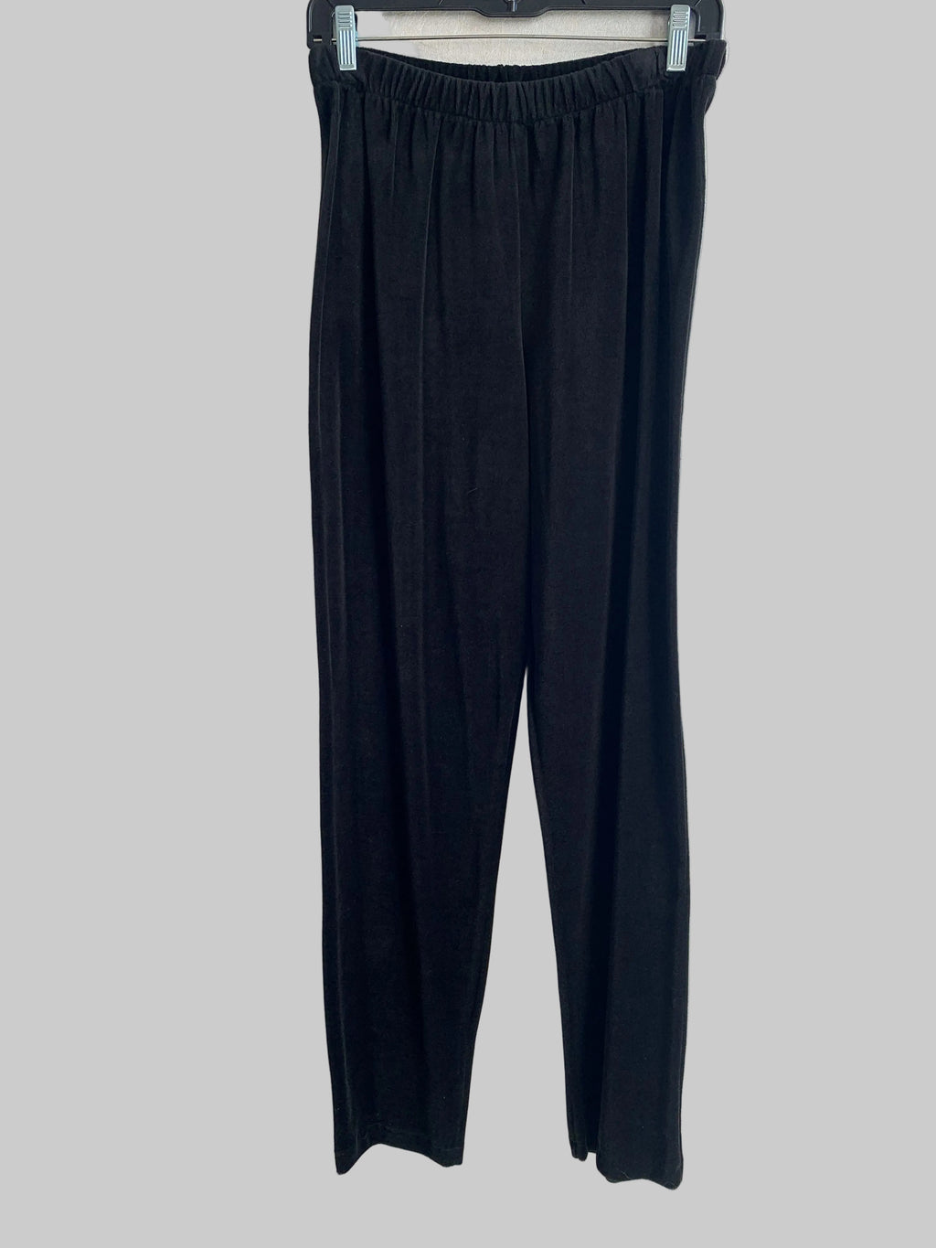 Black outfit with gold zippers