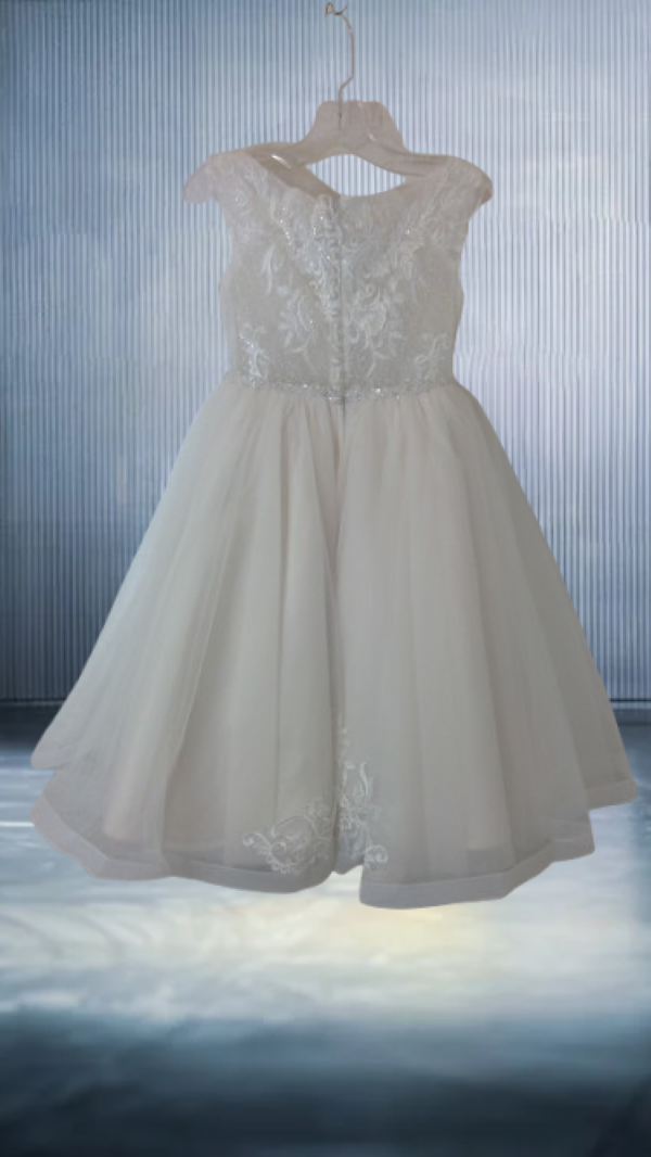 White dress for girl for any event