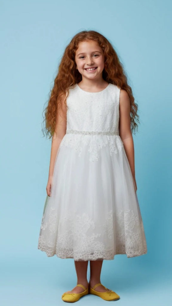 Light blue dress for girl for any event